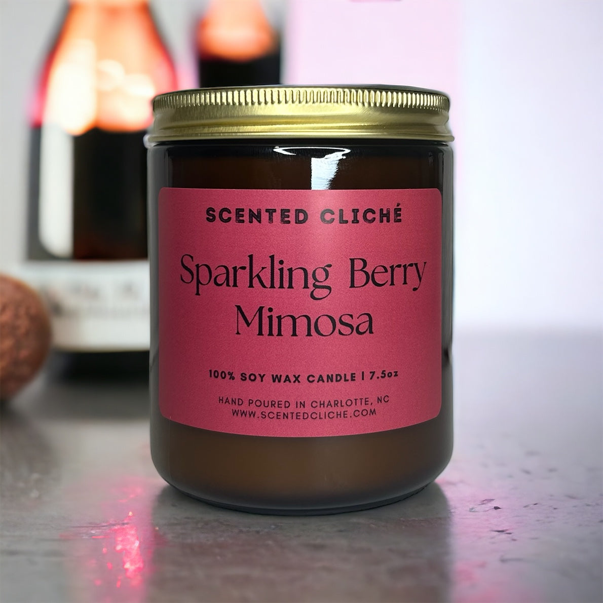 Sparkling Berry Mimosa Candle